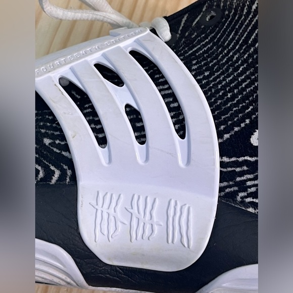 Nike KD 14 TB Black & White Men's Basketball Ball Sneaker Shoes Size 8 - Picture 7 of 10